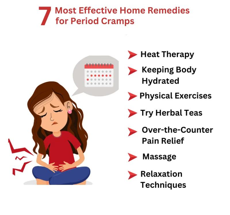 7 Most Effective Home Remedies for Period Cramps