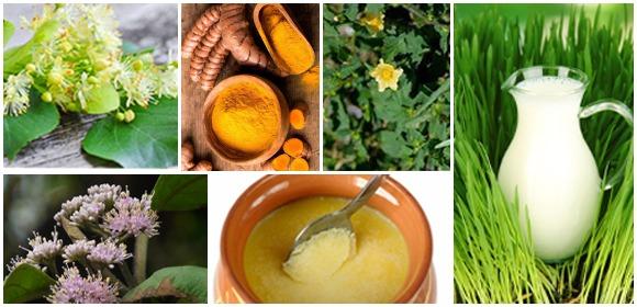 ingredients collage