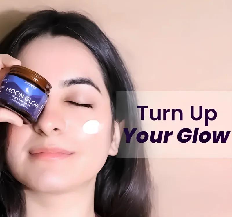 Get Glowing skin naturally with Ayuvya Moonglow