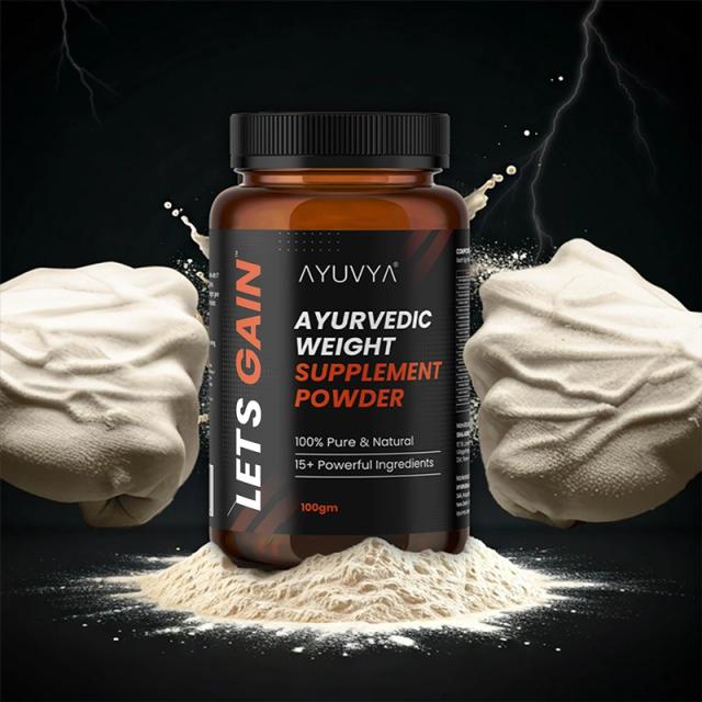 Ayuvya Lets Gain Ayurvedic Weight Gainer