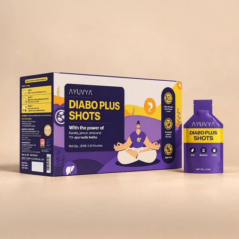 Ayuvya Diabo Plus Shots | 1 Month Pack