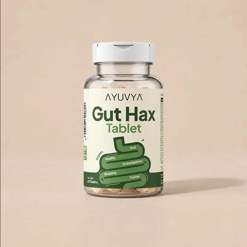 Gut Hax | Ayurvedic Gut Detox Tablets