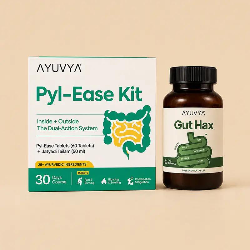 Ayuvya Pyl-Ease Kit and Gut Hax