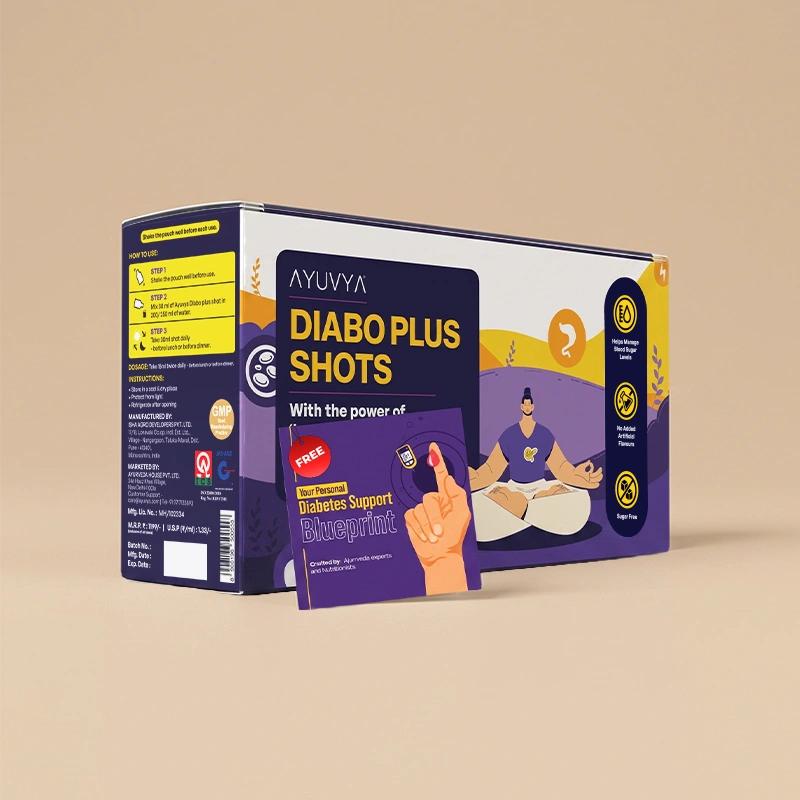 Ayuvya Diabo Plus Shots | 1 Month Pack