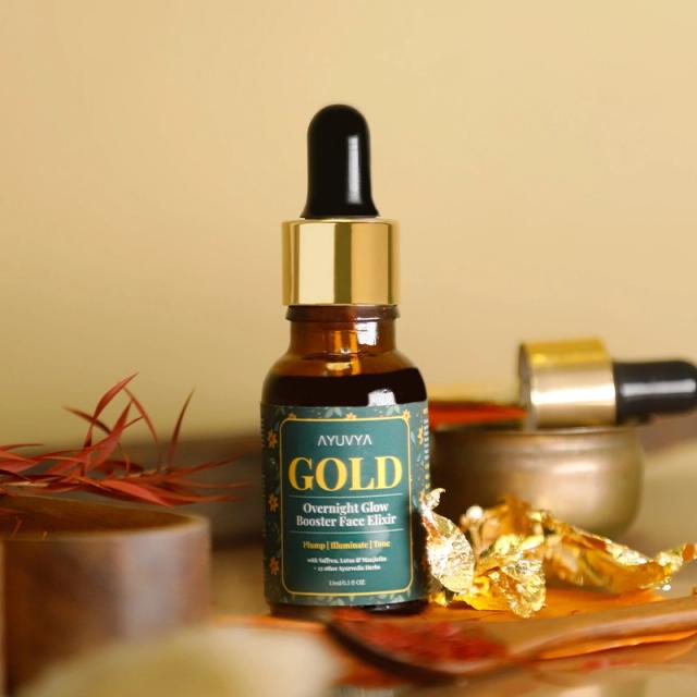 Ayuvya Gold | Overnight Glow Booster Face Oil