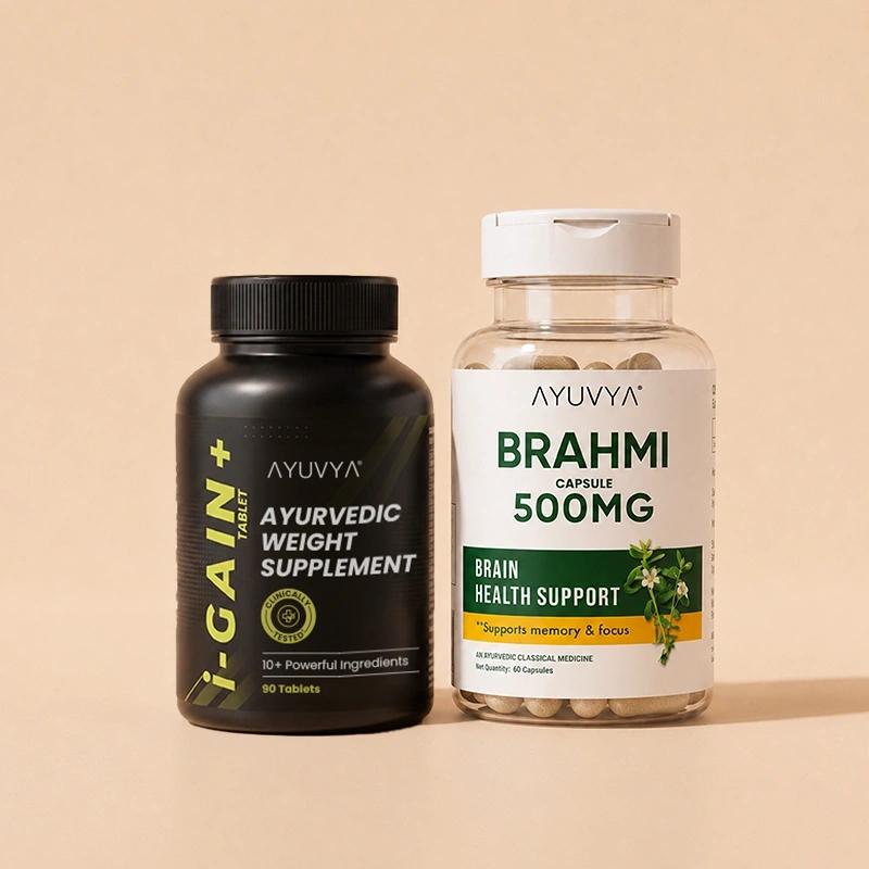 Ayuvya Brahmi and i-Gain+ Combo