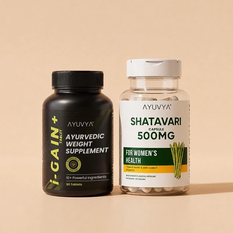 Ayuvya Shatavari and i-Gain+ Combo