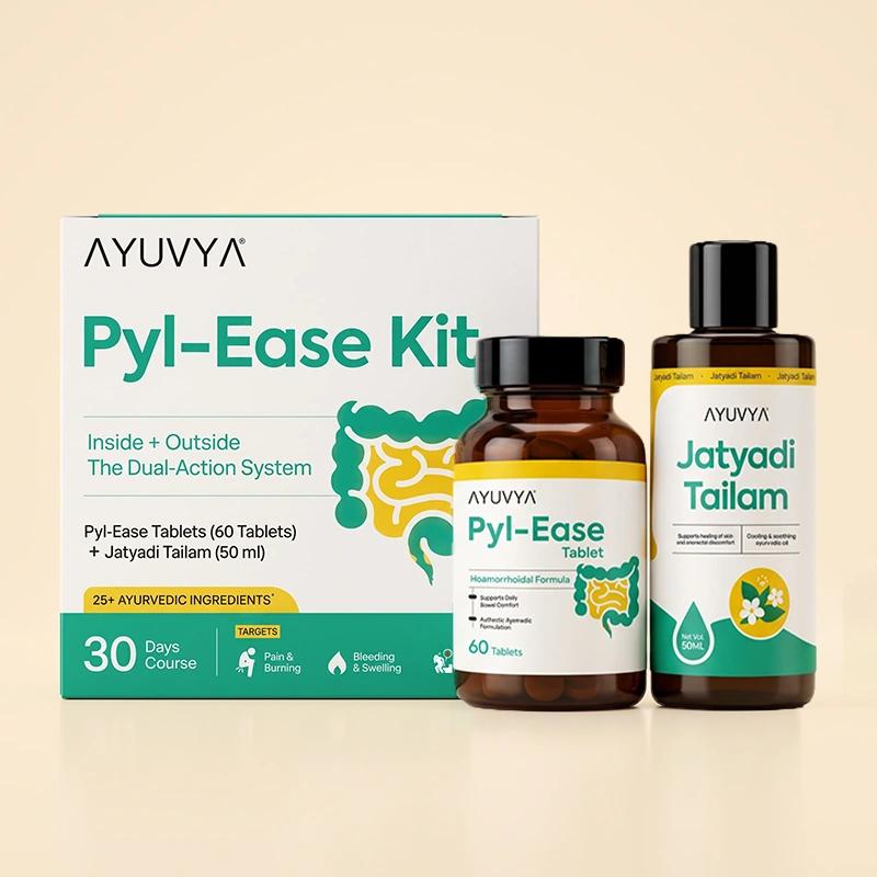 Ayuvya Pyl-Ease Kit | 1 Month Pack