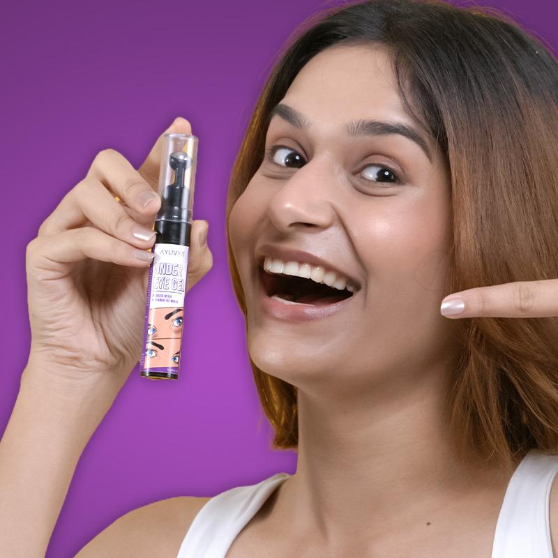 Ayuvya Under Eye Gel Eye Cream for Dark Circles and Puffiness