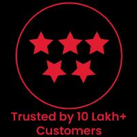 Trusted by 10 Lakh+ Customers