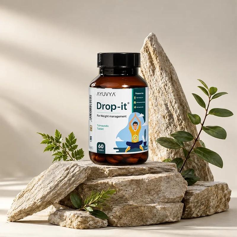 Ayurveda and Weight Loss: Why Choose Ayuvya Drop-it Over Synthetic Supplements