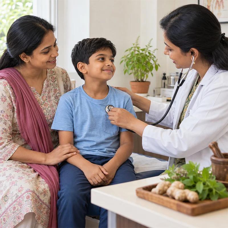AYURVEDIC APPROACH TO RESPIRATORY DISEASES IN CHILDREN