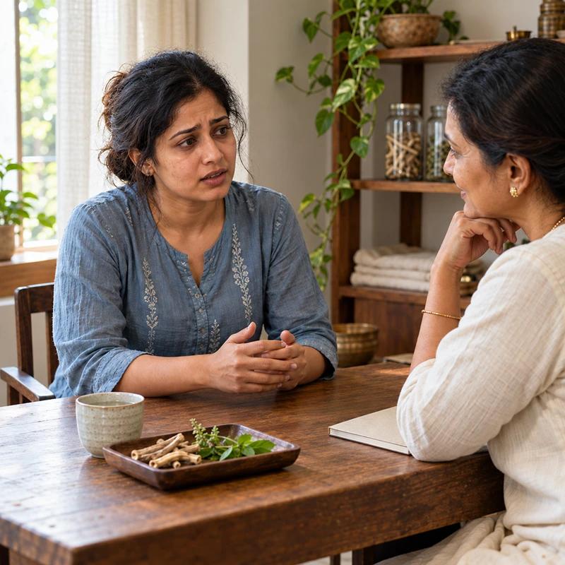 HOW AYURVEDA EXPLAINS STRESS AND ANXIETY