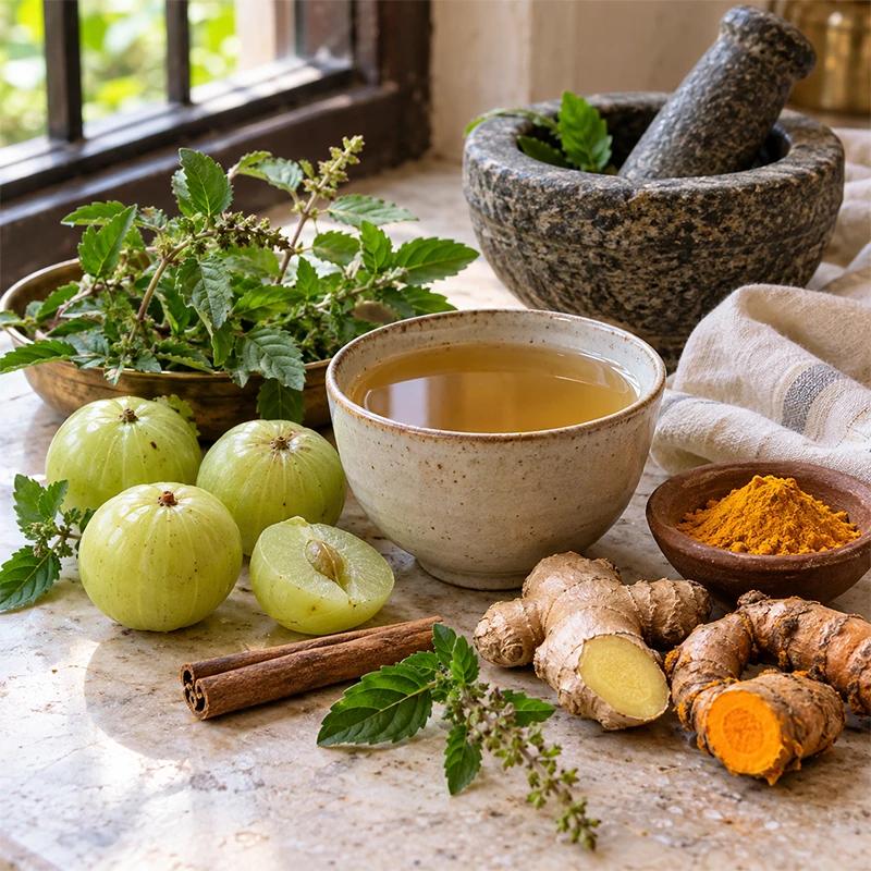 YOUR EVERYDAY GUIDE TO AYURVEDIC IMMUNITY