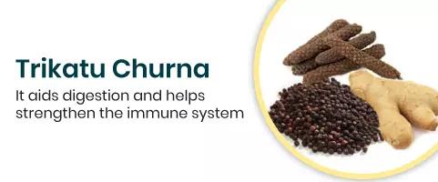 Trikatu Churna It aids digestion and helps strengthen the immune system