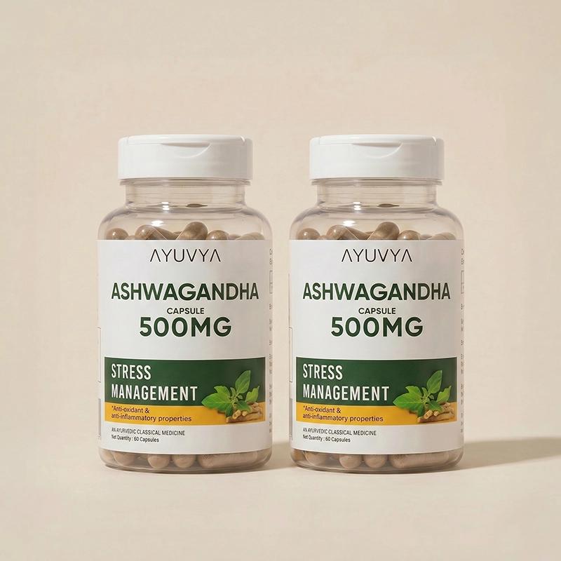 Ashwagandha Capsules | 500mg Pack of 2