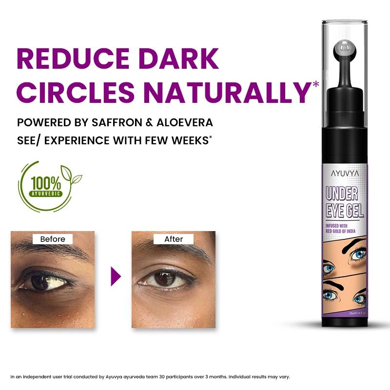 Ayuvya Under Eye Gel (Helps Reduce Dark Circles)
