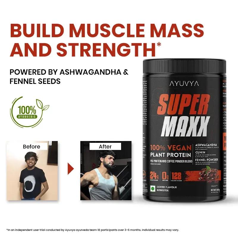 Ayuvya SuperMaxx (Plant-based Protein) - 500g