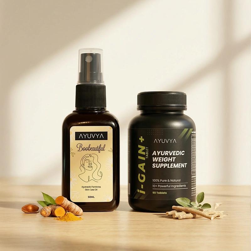 Ayuvya Boobeautiful & i-Gain+ Combo