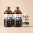 GO ON Juice Pack of 2 + Ashwagandha Capsules