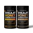 Ayuvya Shilajit Honey Sticks (Cinnamon + Caramel)