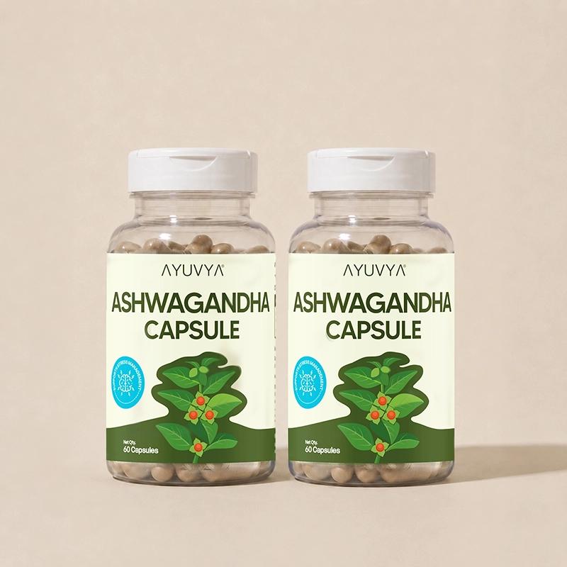 Ashwagandha Capsules | 500mg Pack of 2