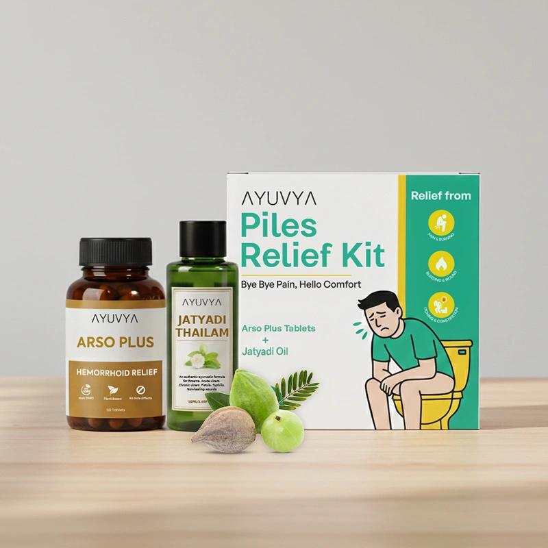 Ayuvya Piles Relief Kit