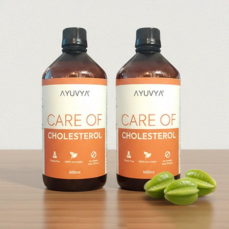 Ayuvya Care of Cholesterol Juice Combo | 1000ml