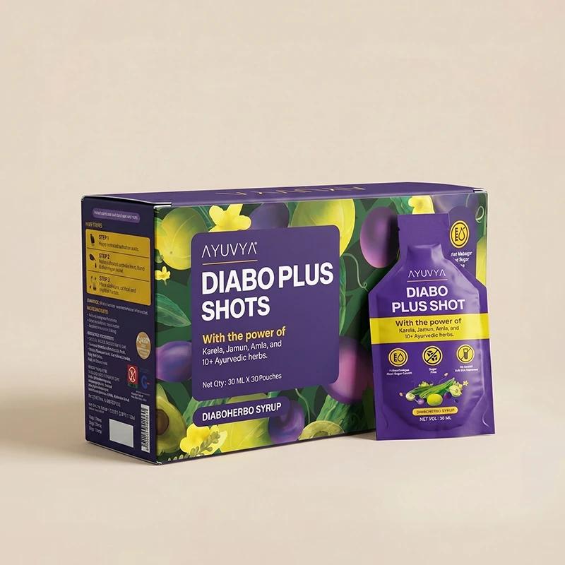 Ayuvya Diabo Plus Shots | 1 Month Pack
