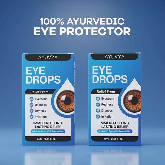 Ayuvya Ayurvedic Eye Drops | Pack of 2
