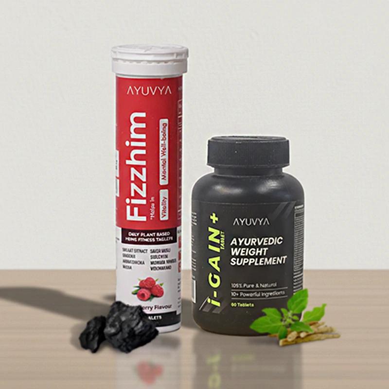 Ayuvya i-Gain+ and Fizzhim Combo