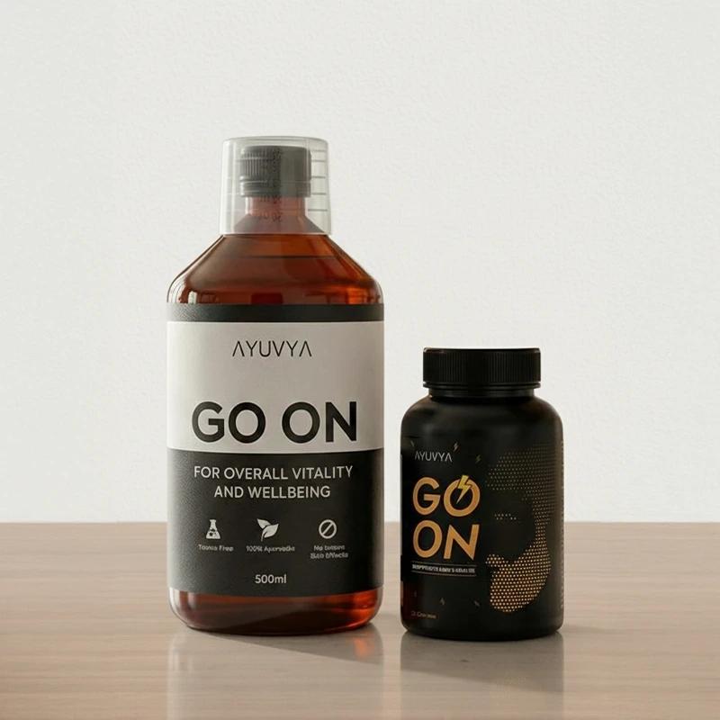 Ayuvya Go On Juice & Capsules Combo