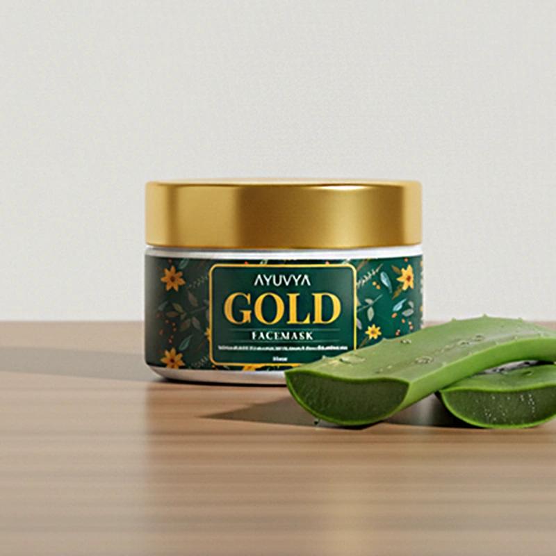 Ayuvya Gold Mask