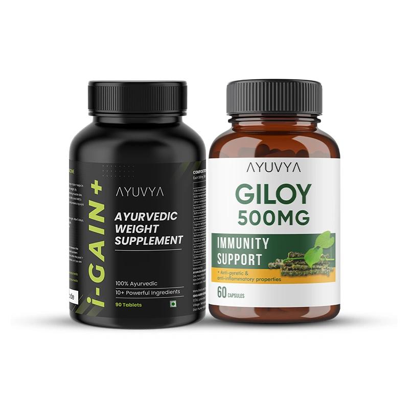 Ayuvya Giloy and i-Gain+ Combo