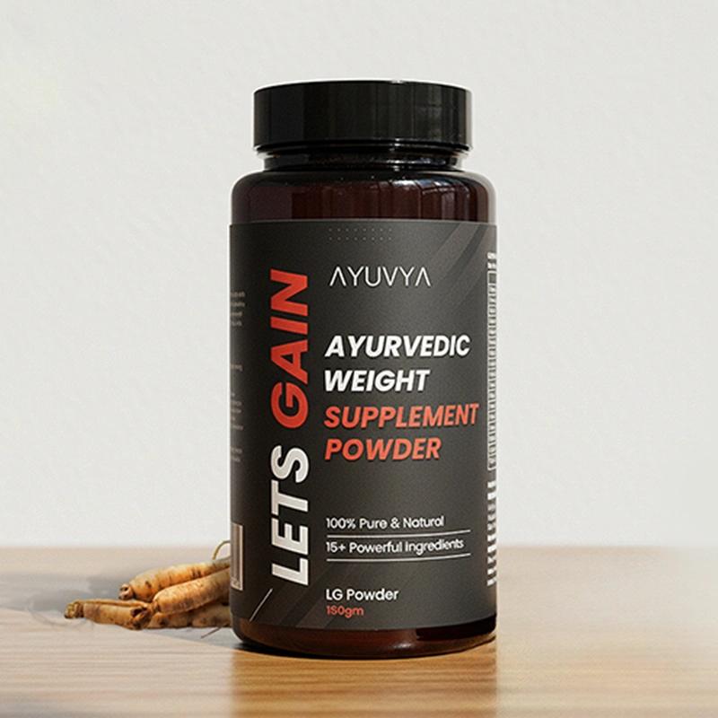Ayuvya Lets Gain Ayurvedic Weight Gainer