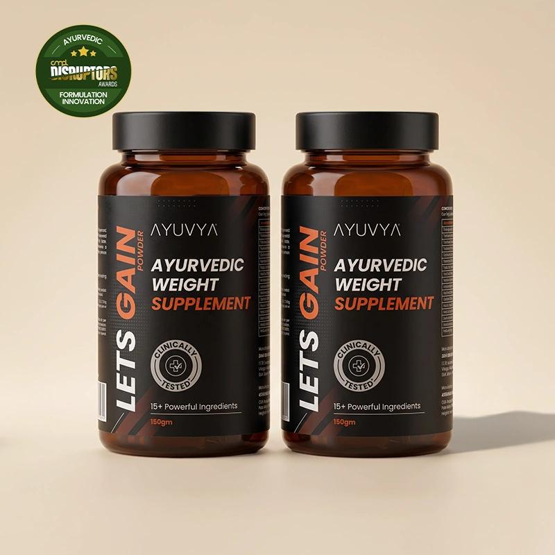 Ayuvya Lets Gain | Pack of two