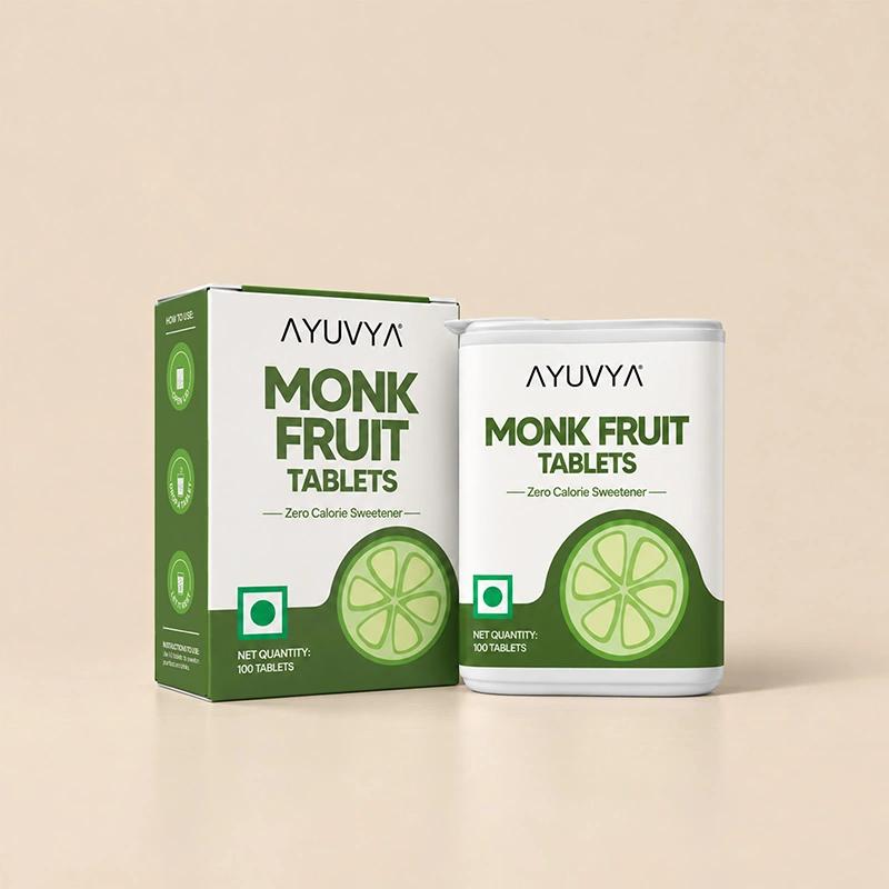 Ayuvya Monk Fruit Tablets | Diabetic Friendly