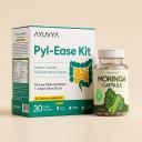 Ayuvya Pyl-Ease Kit and Moringa Capsules
