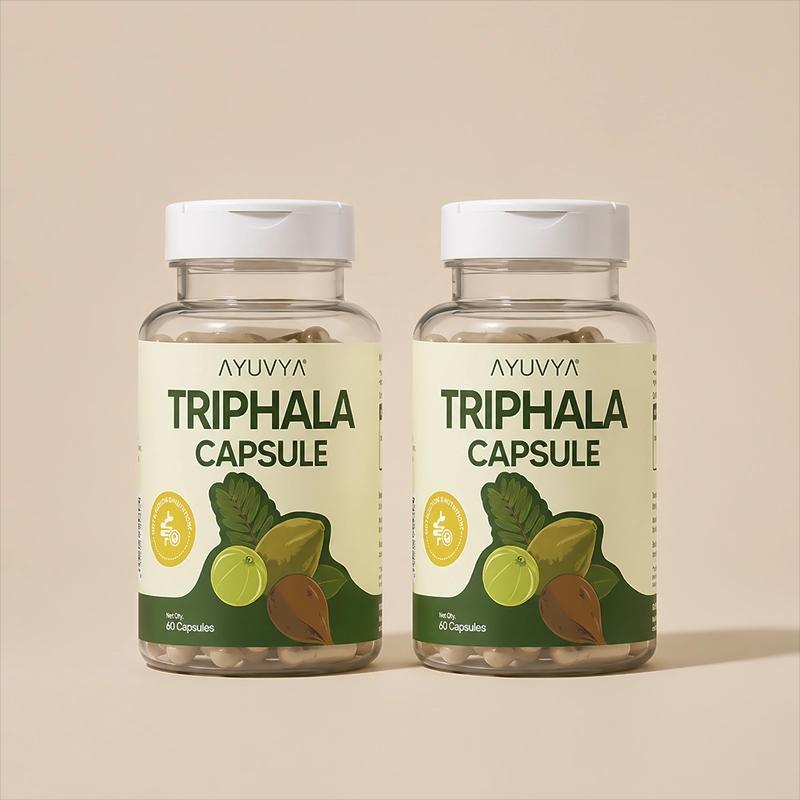 Ayuvya Triphala Capsule | Pack of 2