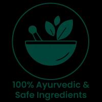 100% ayurvedic