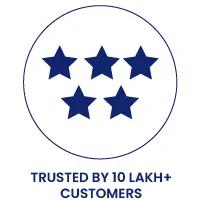 trusted by 10 lakhs+ customers