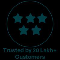 Trusted by 2 Lakh+ Customers
