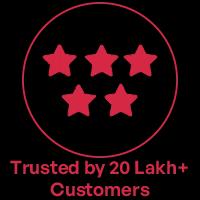 Trusted by 10 lakh+ customers