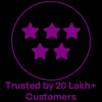 Trusted by 10lakh+ customers